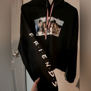 Friends slightly cropped hoodie size 2x